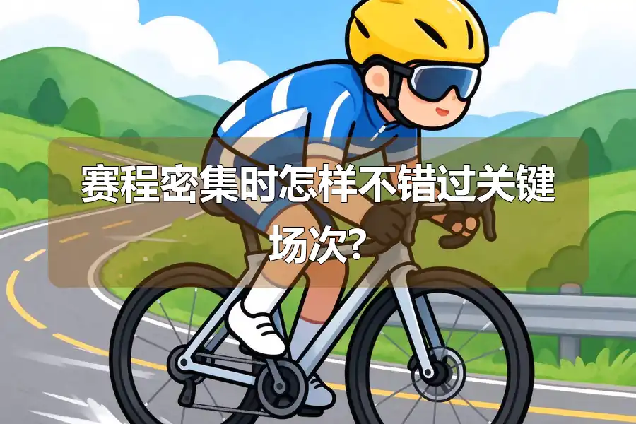 赛程密集时怎样不错过关键场次?